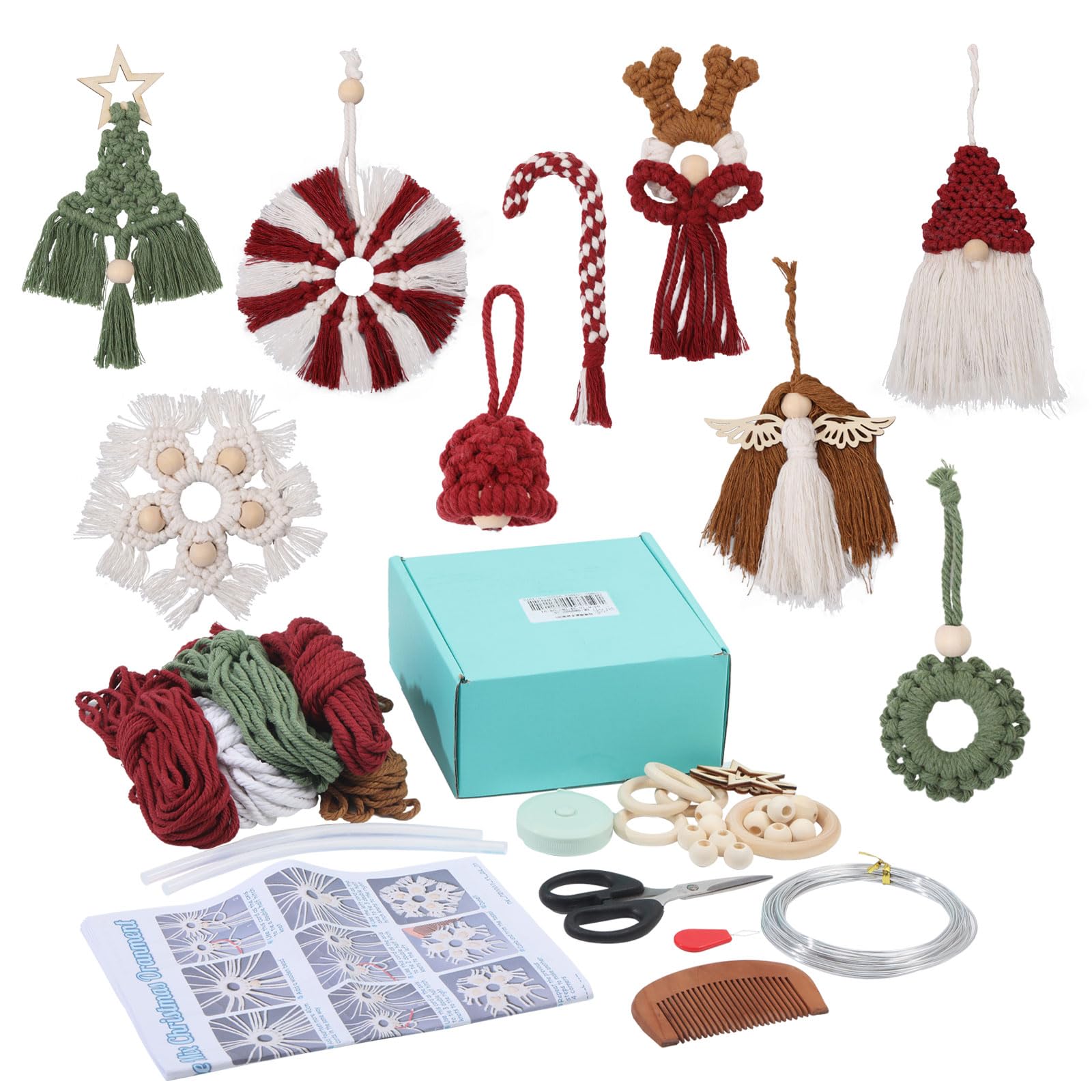 Kits Crochet : La Décoration De Noël 🎀 Envie D'une Déco 100% Personnalisée Pour Les Fêtes De Fin D'année ? Il Est Temps De Vous Lancer Dans Quelques Projets Crochet ! Réalisez