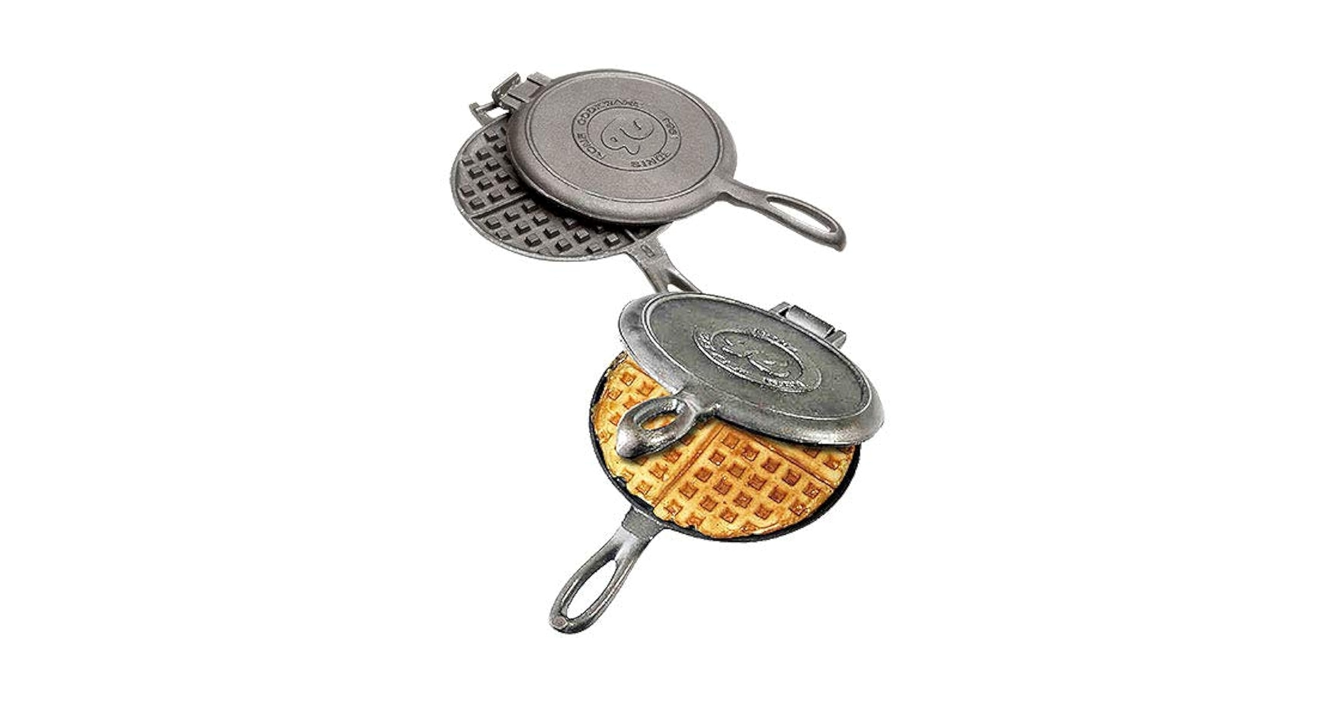 ROME OLD FASHIONED WAFFLE IRON ローム Amazon.com: Rome's #1100 Old Fashioned Waffle Iron, Cast