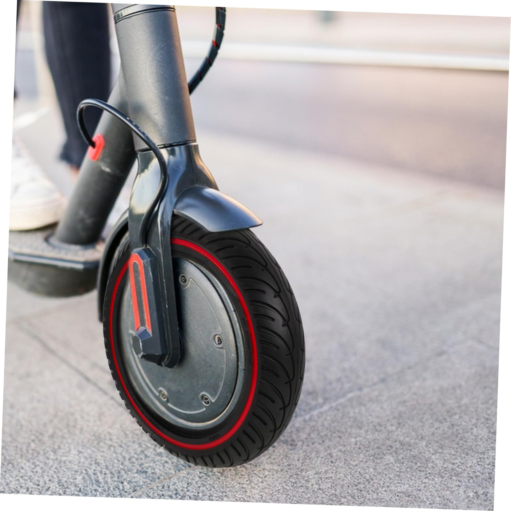 Hemobllo Pneu Nid Abeille pour Scooter Électrique Roue de Remplacement Alvéolée Compatible Trottinette Facile Installer
