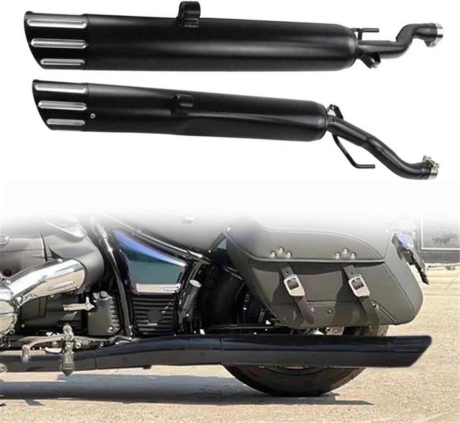 汎用 LCIPARTS ラウンドフルチタンマフラー 差込径54.0mm 【楽天市場