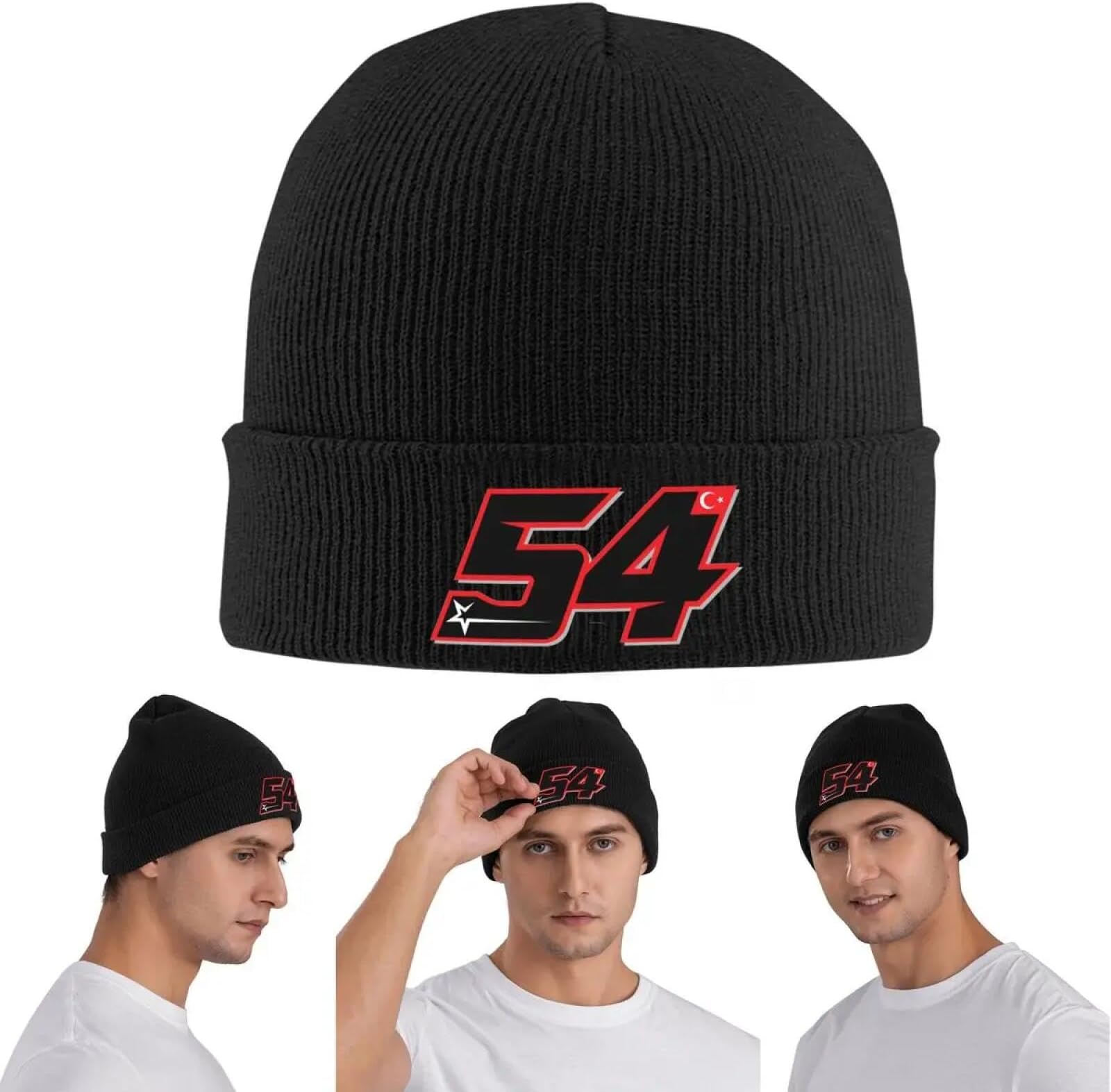 Classic Knitted Caps Razgatlioglu 54 Warm Cap Winter Knit Bonnet Hats Hip Hop for Unisex Beanies Unisex for Outdoor