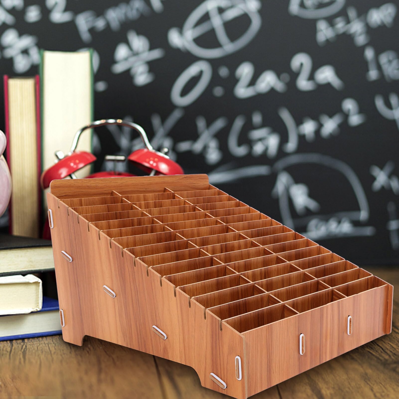 TEHAUX Organizer Per Telefonini Smartphone Multi-scomparti Per Scrivania Per e Scuola Design e
