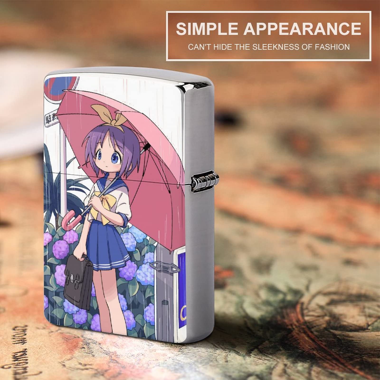 Amazon.co.jp: オシャレアニメ柄 らき☆すた 柊つかさ ライターケース
