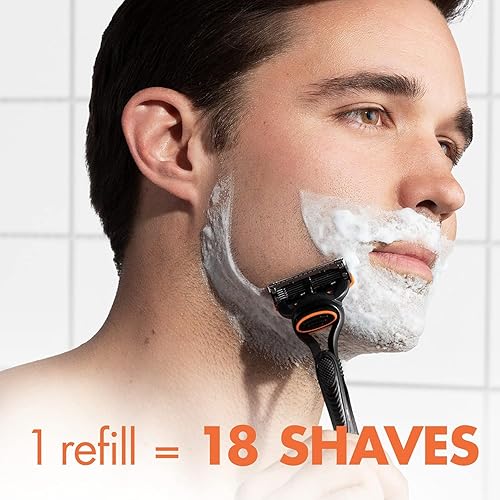 Miniatura 3 de Gillette Fusion5 - Recambios de cuchilla de afeitar para hombre, 12 unidades, Lubrastrip para un afeitado más cómodo