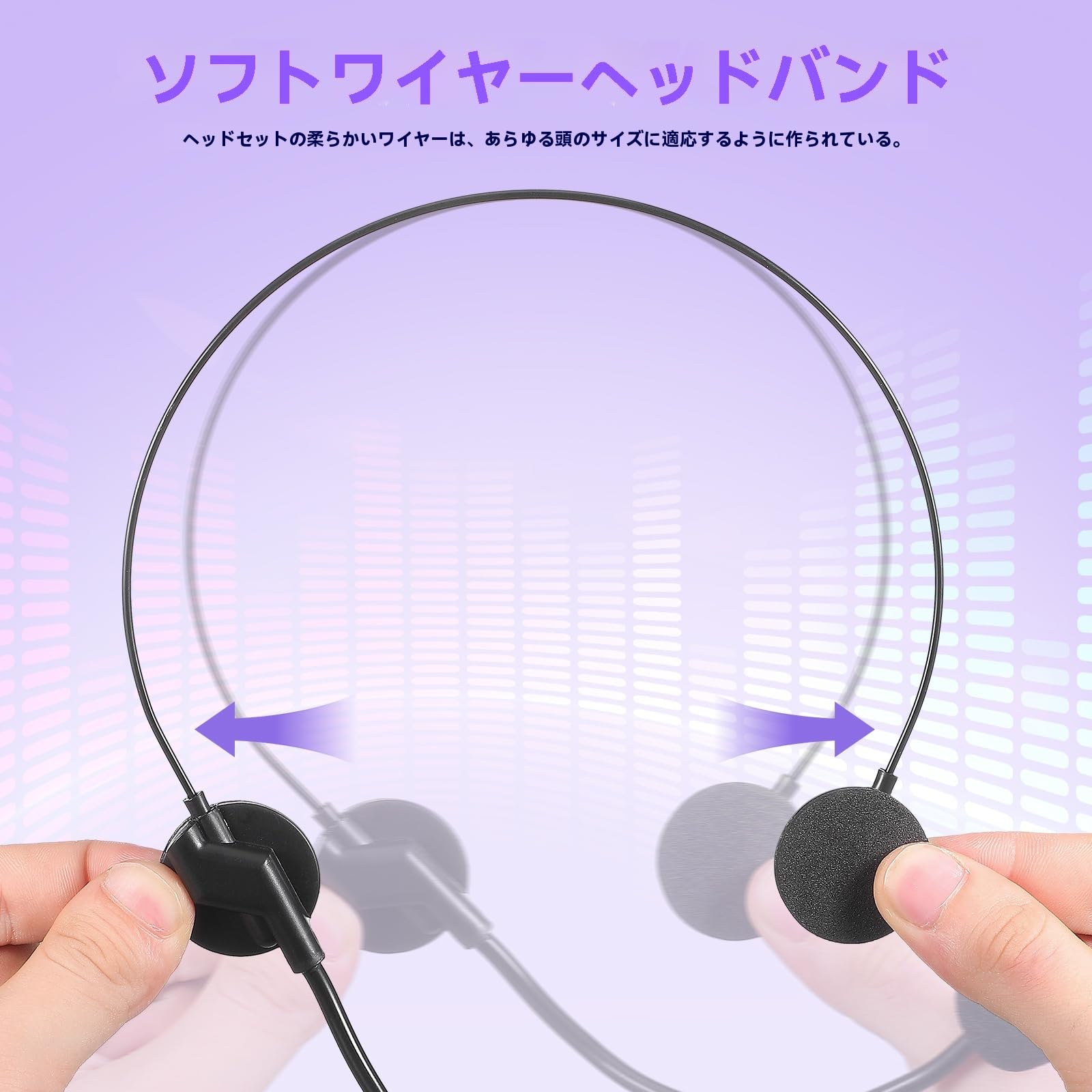 Amazon | OATIPHO 2個 人工のヘッドフォンの小道具 ヘッドセットマイク