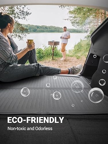 Miniatura 9 de BASENOR Juego completo de 4 alfombrillas para Tesla Model 3 3D, diseño personalizado para alfombrillas de carga para todo tipo de clima, accesorios