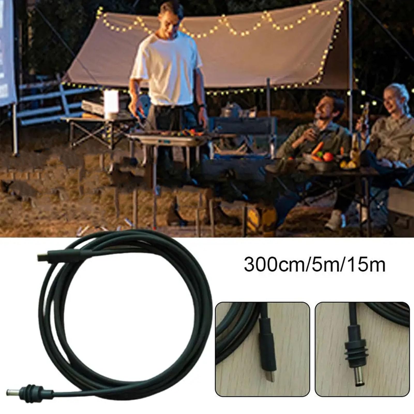 Przedłużacz DC na Type C 5m 18AWG do SPX MINI