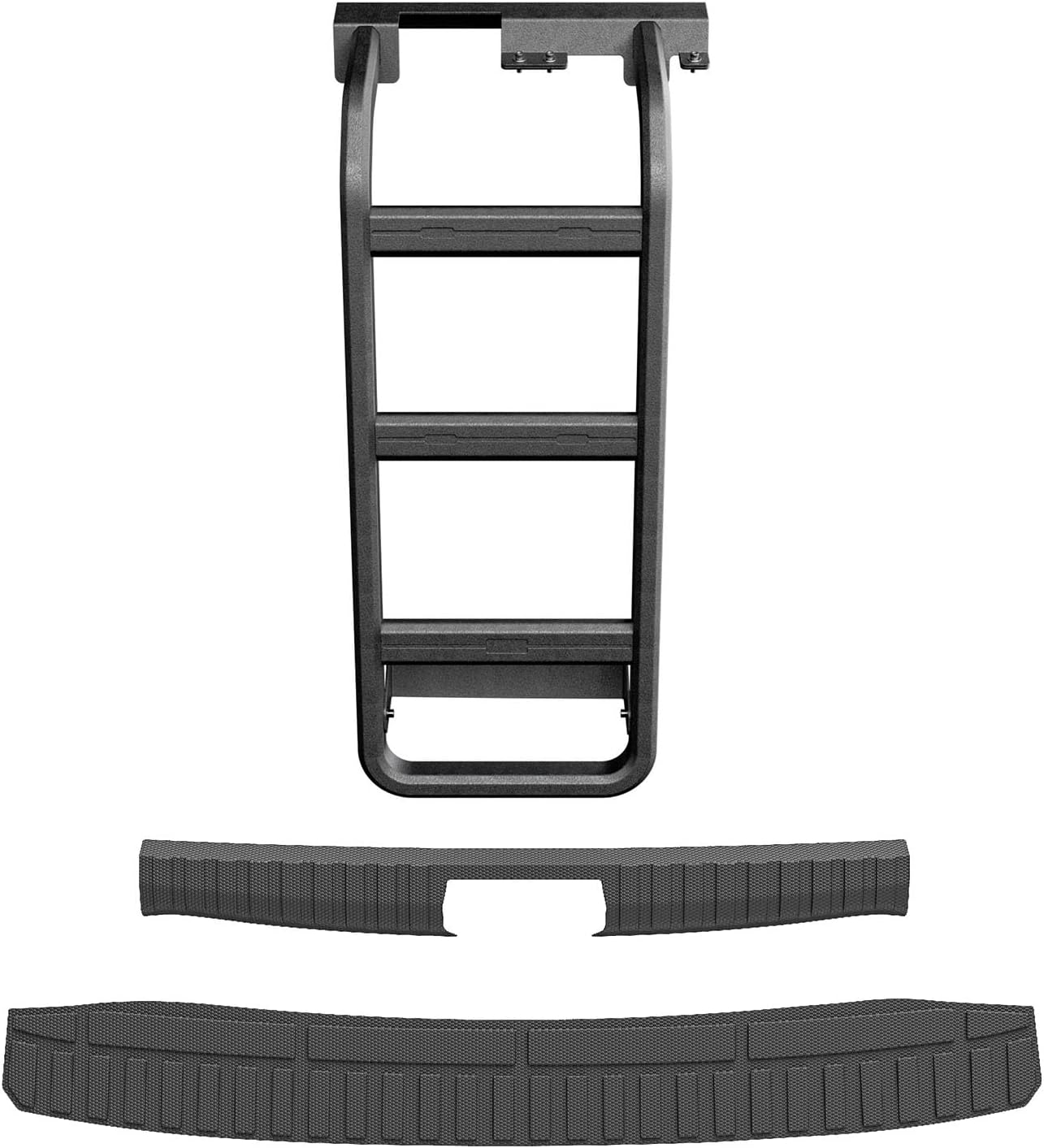 5 Seats Rear Window Ladder Compatible with 2025 2026 Toyota 4Runner Roof Access Luggage Rack Rear Bumper Protector Replacement for 2025 2026 4Runner Accessories