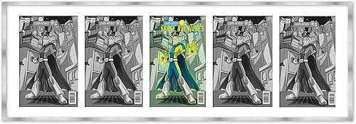 Miniatura 67 de Marco de cómic negro mate Para cómics publicados entre 1986 y el día actual (marco de madera maciza de cómic de la Edad Dorada), hecho