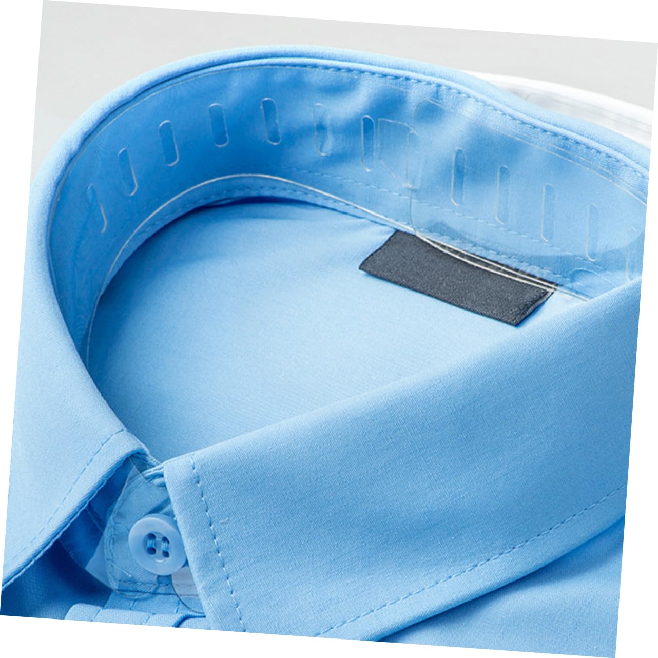 FRCOLOR 60pcs Collar Stays Collar Fixing Strips for Men's Shirts Easy to Adjust