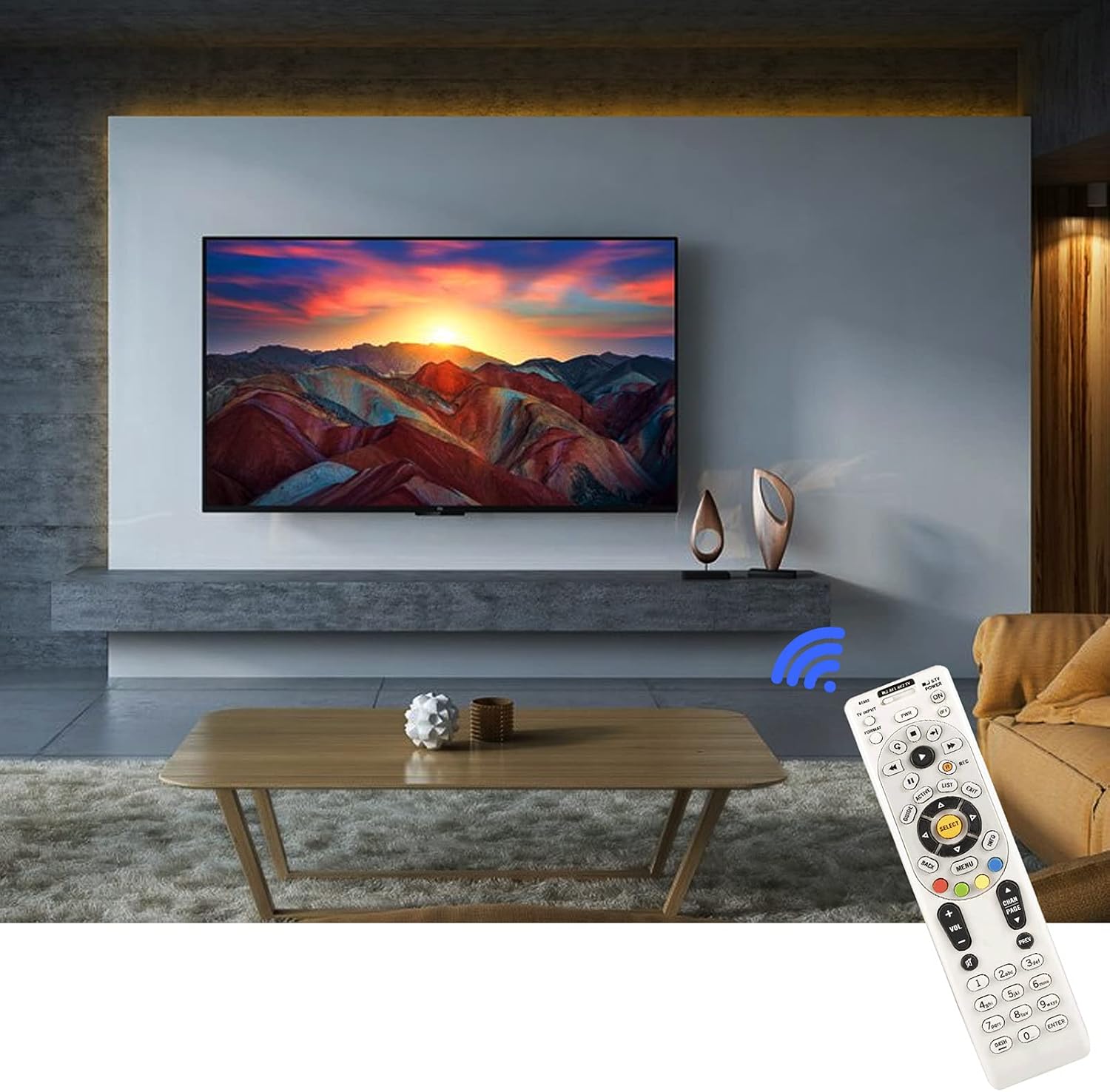 Universal IR RC66X Replacement Remote Control for Directv RC66 RC66X RC66RX RC65 RC64 H24 Hr24 H25 R16 D12 (Not for RF Function)