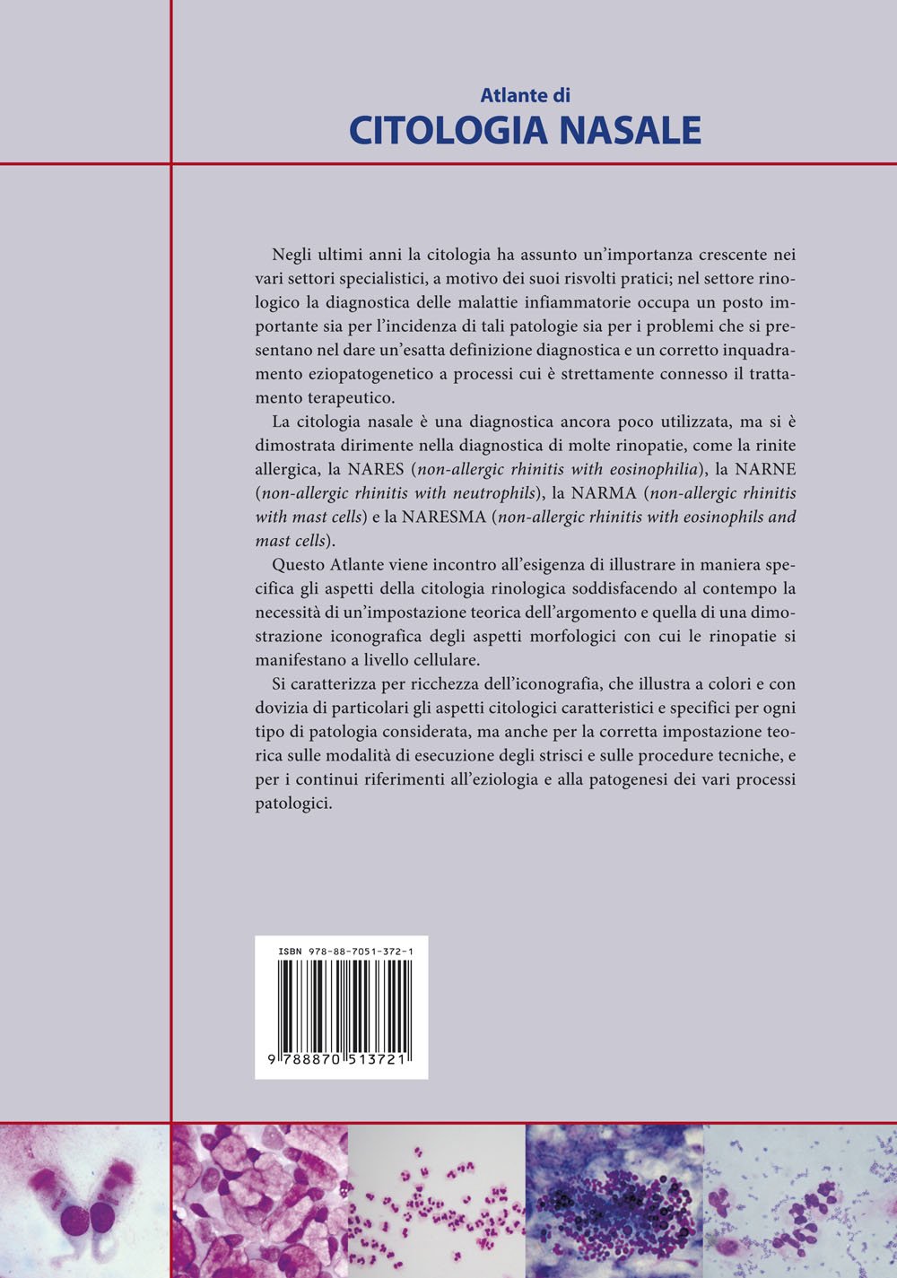 Atlante di citologia nasale per la diagnosi differenziale delle rinopatie