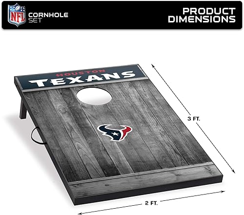 Vista 12 de Wild Sports Juego de Cornhole de madera MDF NFL de 2'x3