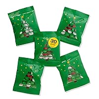 Vista 10 de M&M'S WORLD Dulces de Chocolate con Leche de Navidad - 2 Libras de Chocolate de Color Festivo a Granel Para Bolsas de Dulces de Navidad