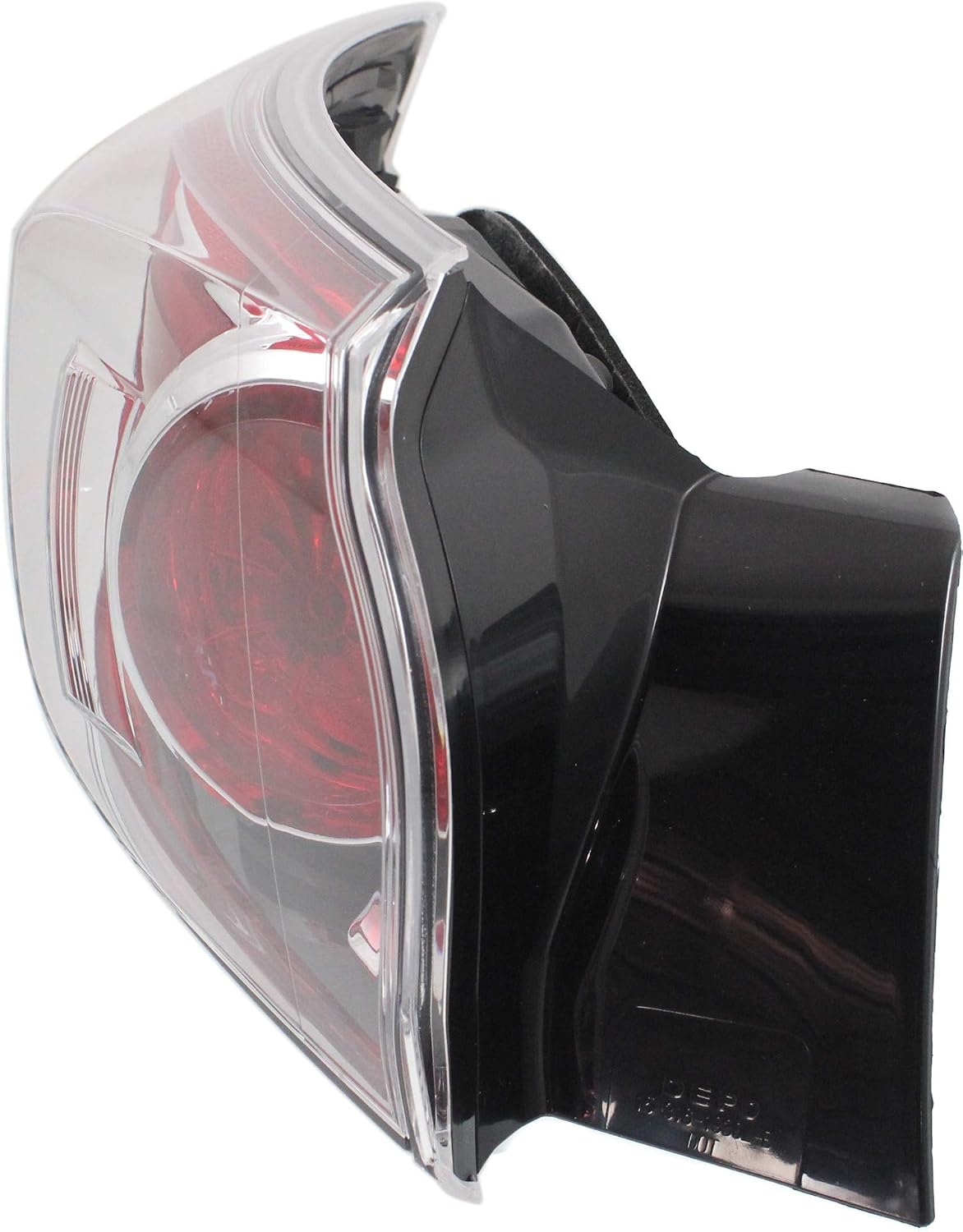 Compatible with 10-13 Mazda3 Hatchback Outer Taillight Taillamp Rear Brake Light Tail Lamp with Bulb Left Driver Side