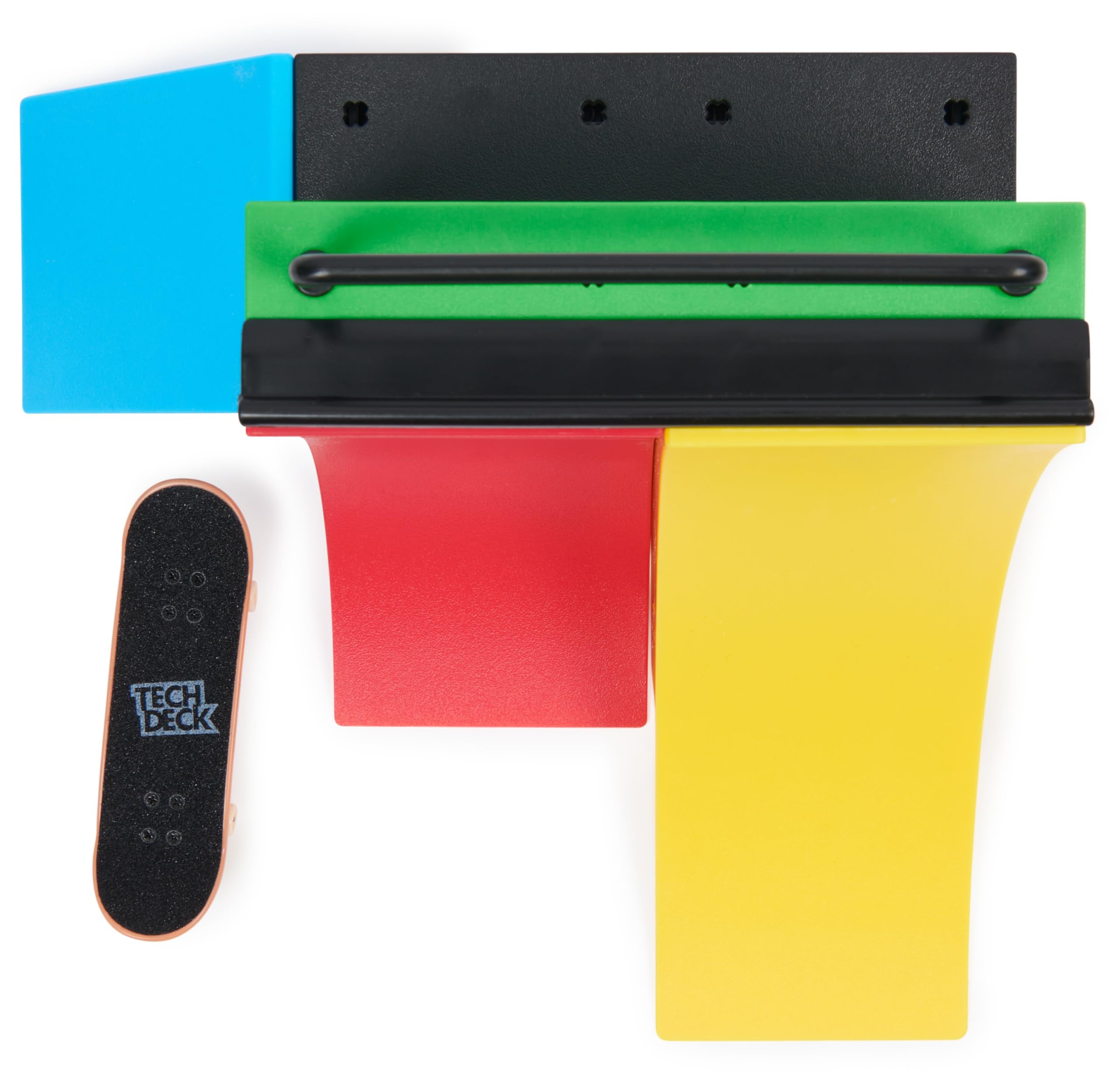 TECH DECK - Pista Finger Skate Competition Wall 2.0 - X-Connected Park Creator - Juego de Rampas personalizable + Fingerboard - 6069423 - Juegos Infantiles - Juguetes Niños 6 Años +