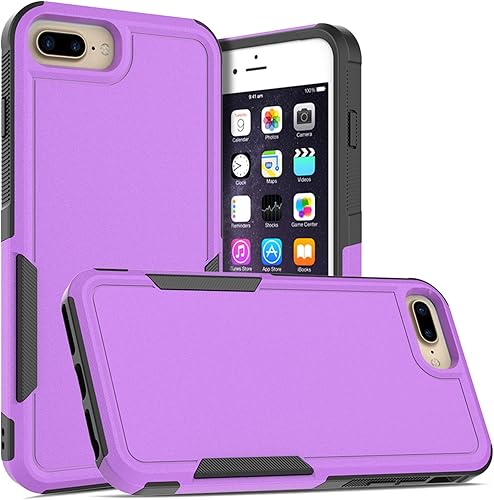 Miniatura 8 de Funda para iPhone 8 PlusiPhone 7 PlusiPhone 6 Plus funda protectora de doble capa resistente para teléfono celular, a prueba de golpes, resistente,