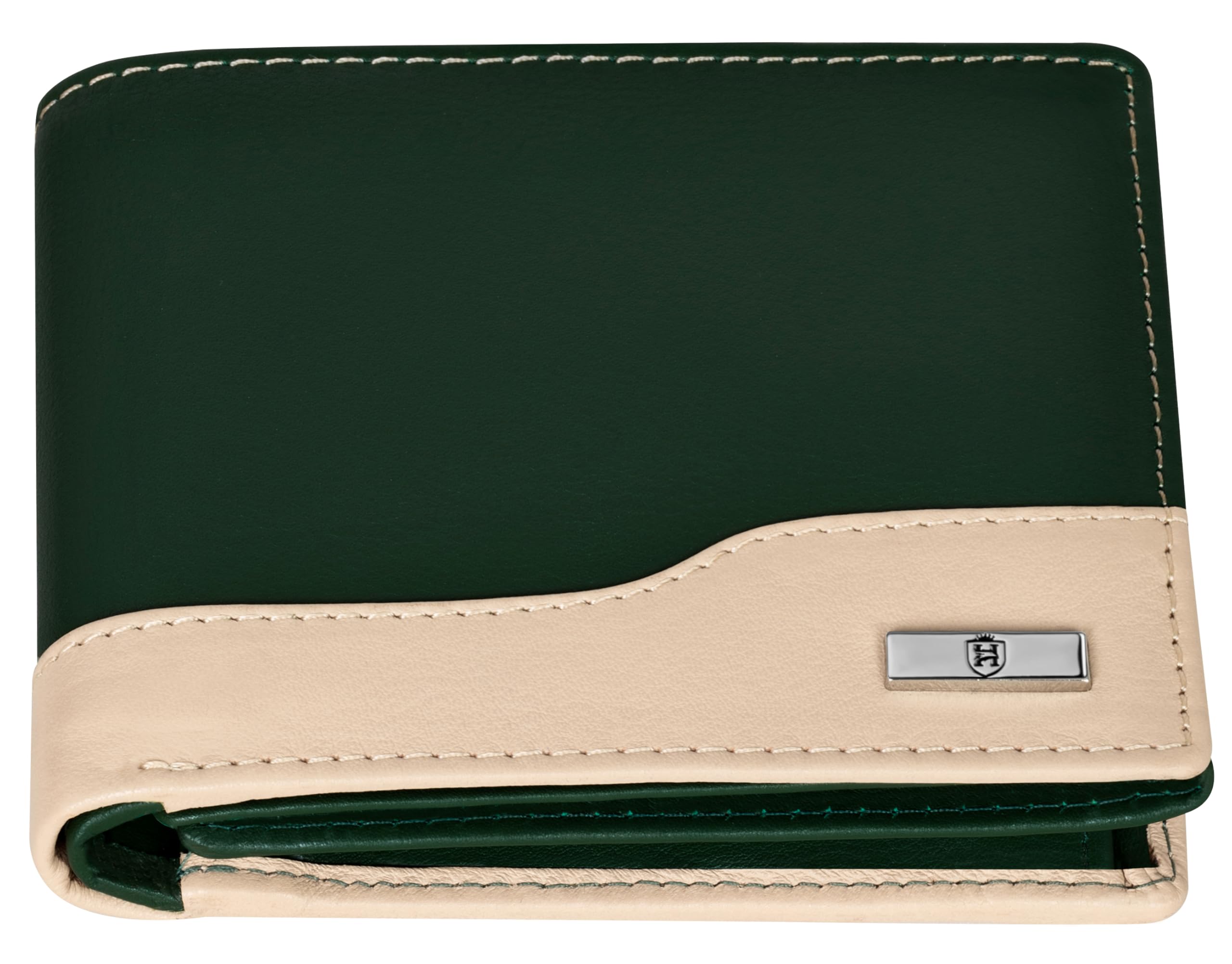 HORNBULL Buttler Bottle Green Leather Wallet for Men | Wallets Men with RFID Blocking | Mens Wallet 1