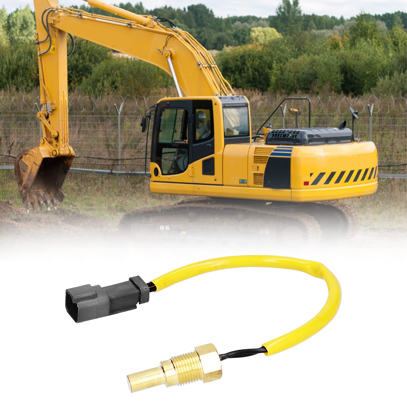 Fictory 7861-93-3320 Transducteur de température d'eau de rechange pour excavatrice Komatsu, transducteur de température d'eau