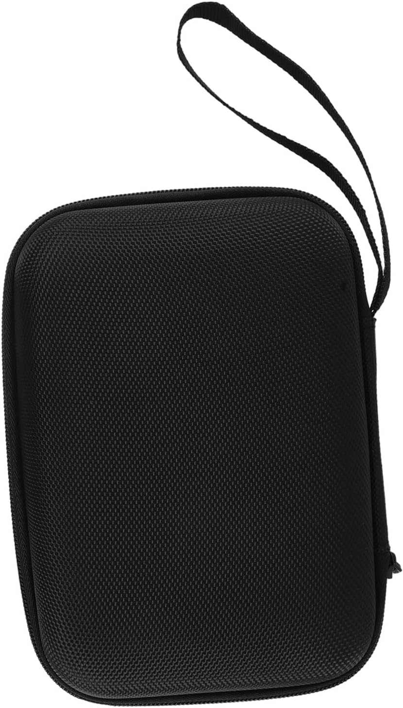 ibasenice Portable Storage Case Microphone Storage Bag Digital Accessory Organizer Guitar Cable Holder Flute Case Travel Organizer for Recorder Computer