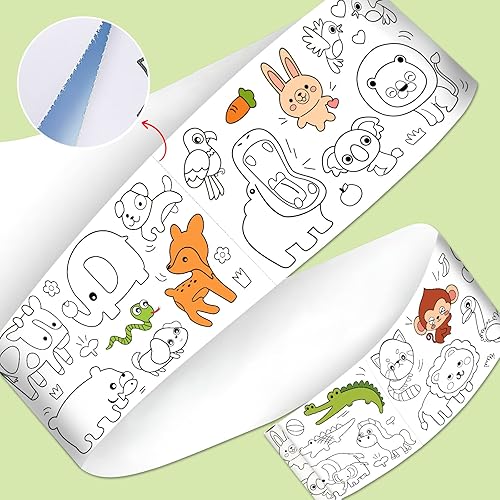 Miniatura 8 de Rollo de papel de dibujo para niños rollo de papel para colorear papel de relleno de color rollo de dibujo para niños papel de arte adhesivo regalos