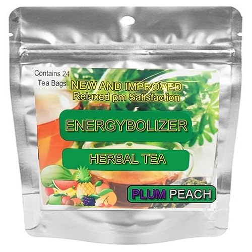 Energybolizer Té de hierbas de peso perfecto (24 bolsas)  Potenciador de energía natural para mujeres y hombres  Aumenta la energía, mejora la