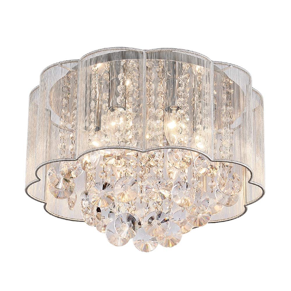 Lustre en cristal moderne en forme de goutte de pluie pour table de salle à manger