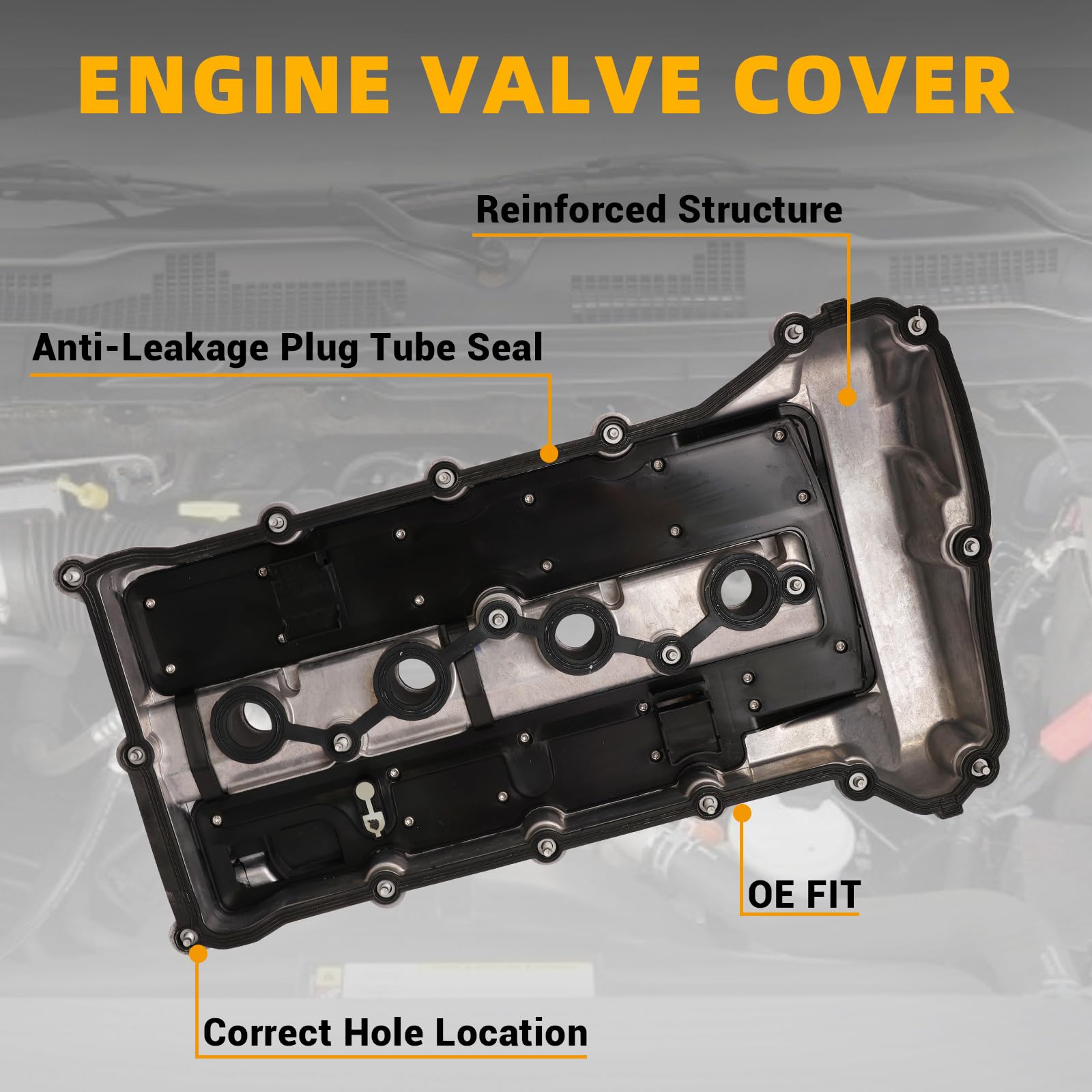 Valve Cover Gasket For 2005-2007 Ford Five Hundred & Mercury Montego 3.0L VIN 1 Engine