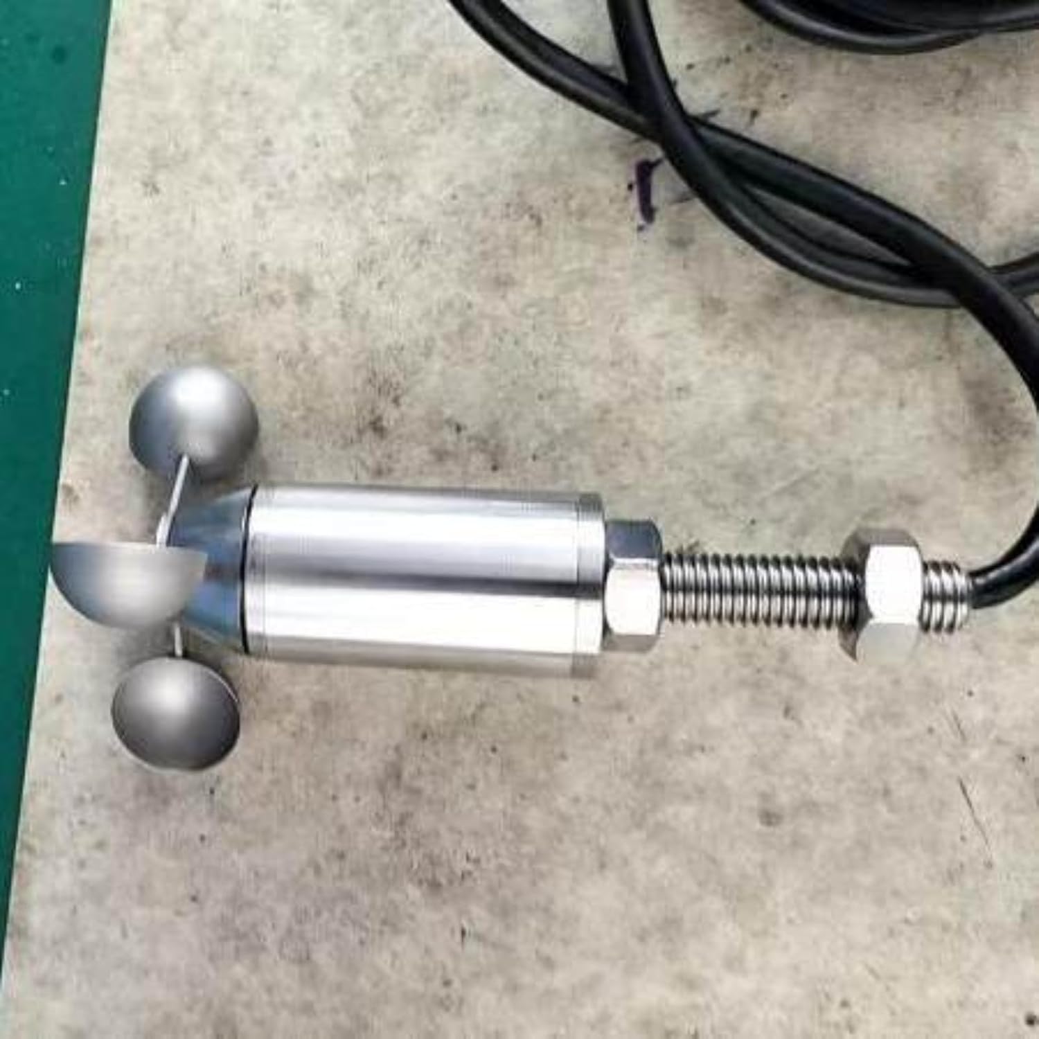 Stainless Steel and Metal Three-Cup Type Small Wind Speed Sensor(485 Integrated)