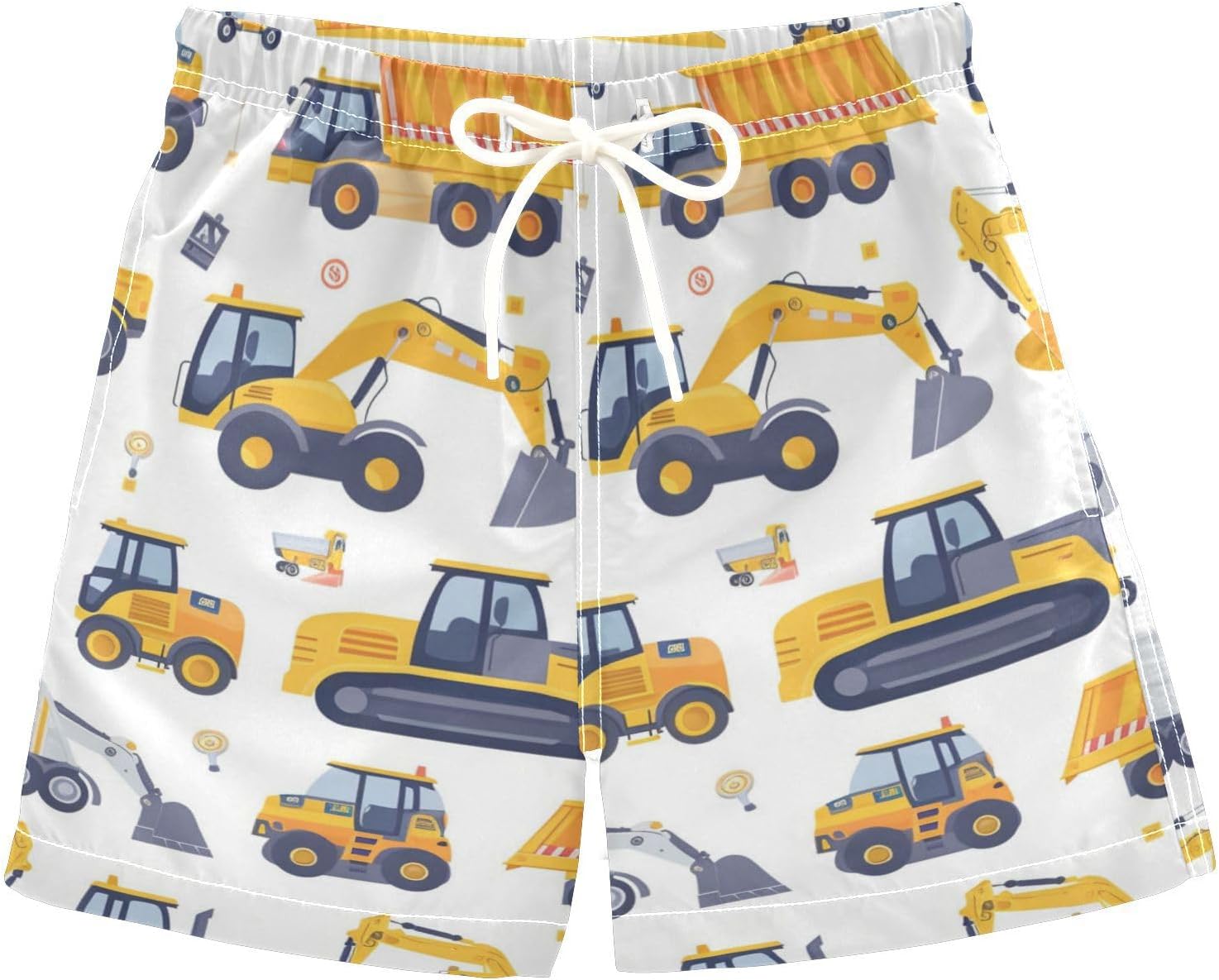 senya Boys Swim Trunks, Football Tile Beach Board Shorts Swim Shorts