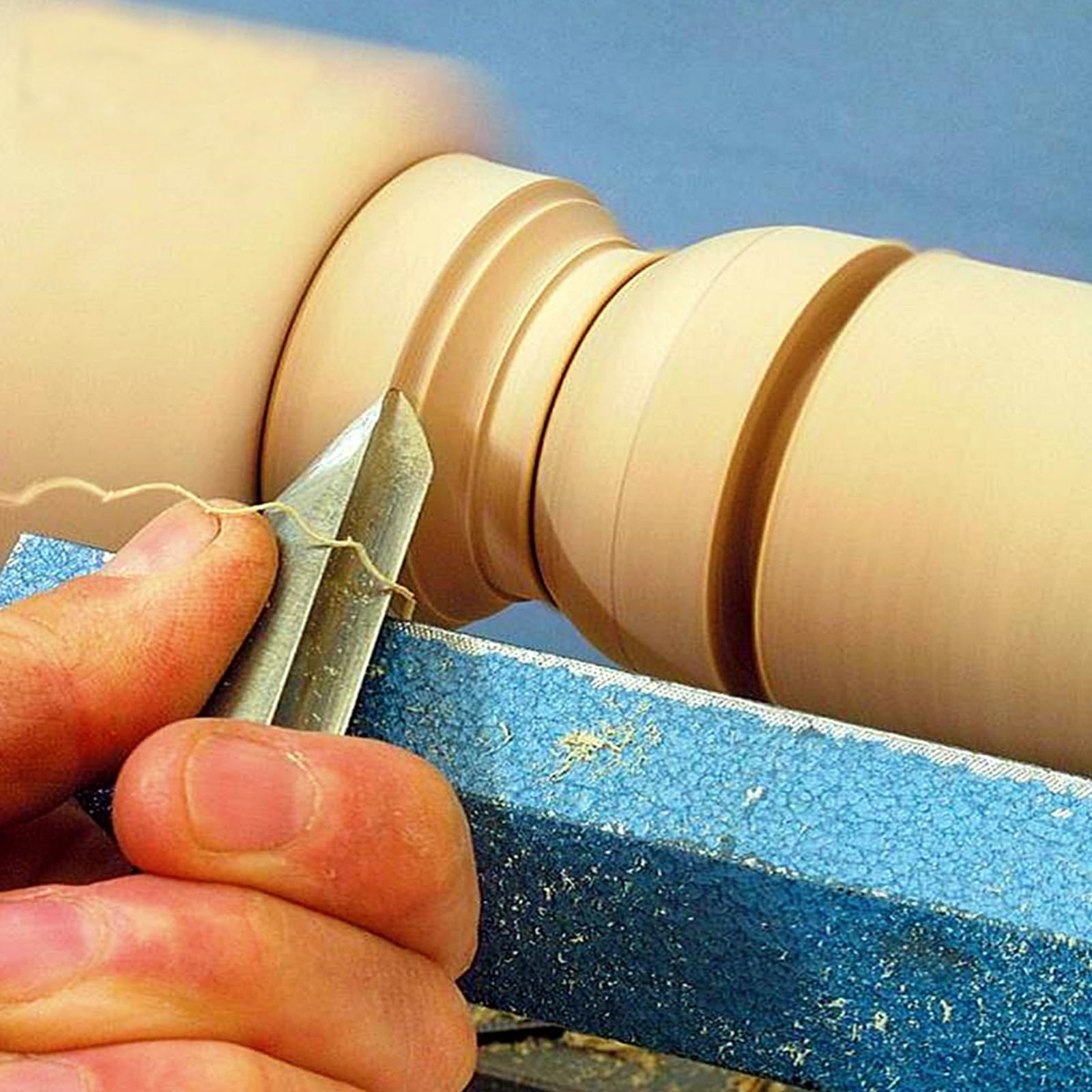 Outils de tournage, jeu de ciseaux pour tour à bois Outils de tournage Gouge à biseauter pour
