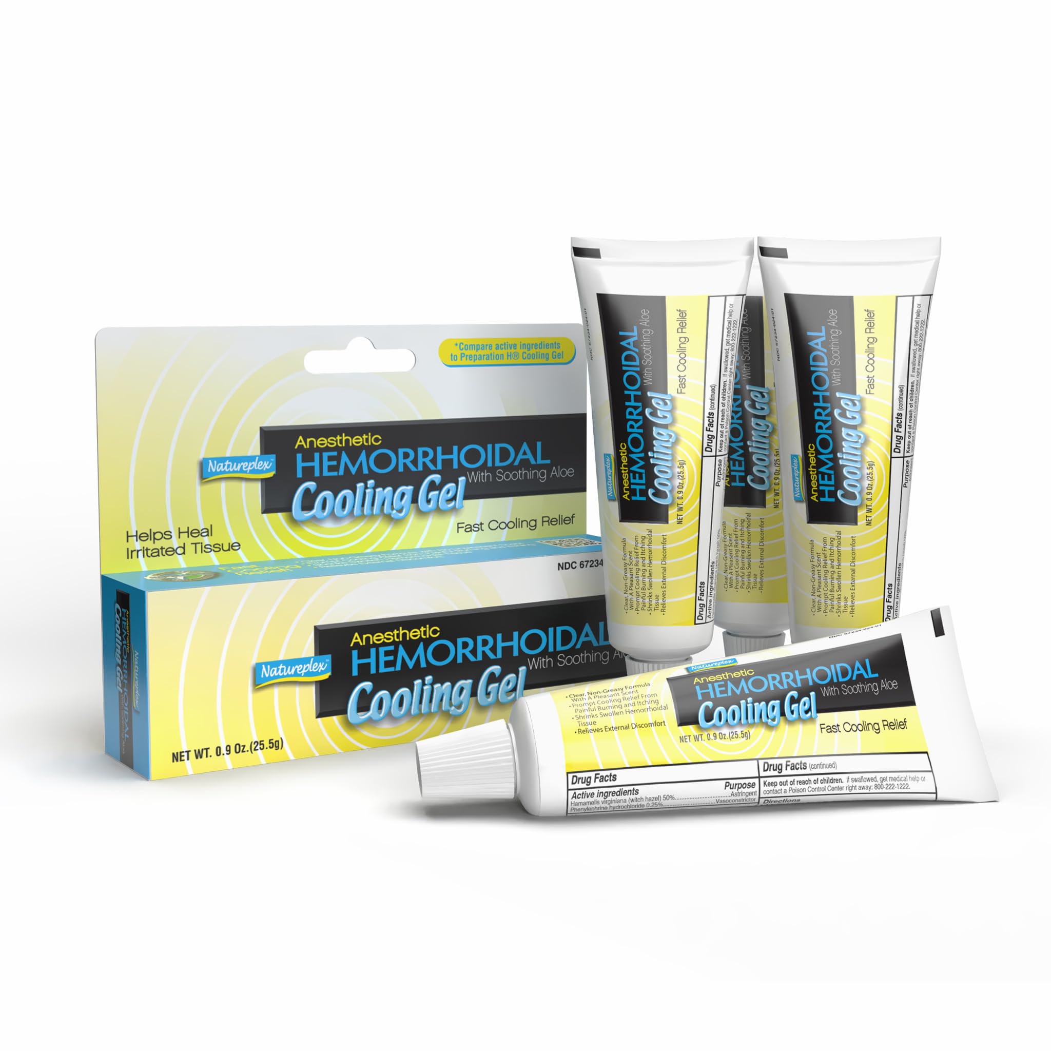 Amazon.com: Natureplex Hemorrhoidal Cooling Gel with Witch Hazel
