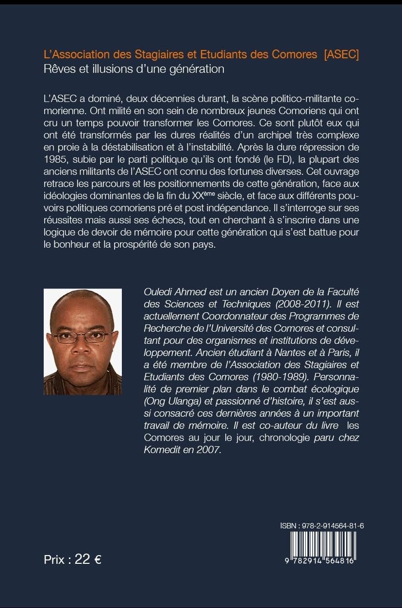 L'association des stagiaires et étudiants des Comores (ASEC): Rêves et illusions d'une génération