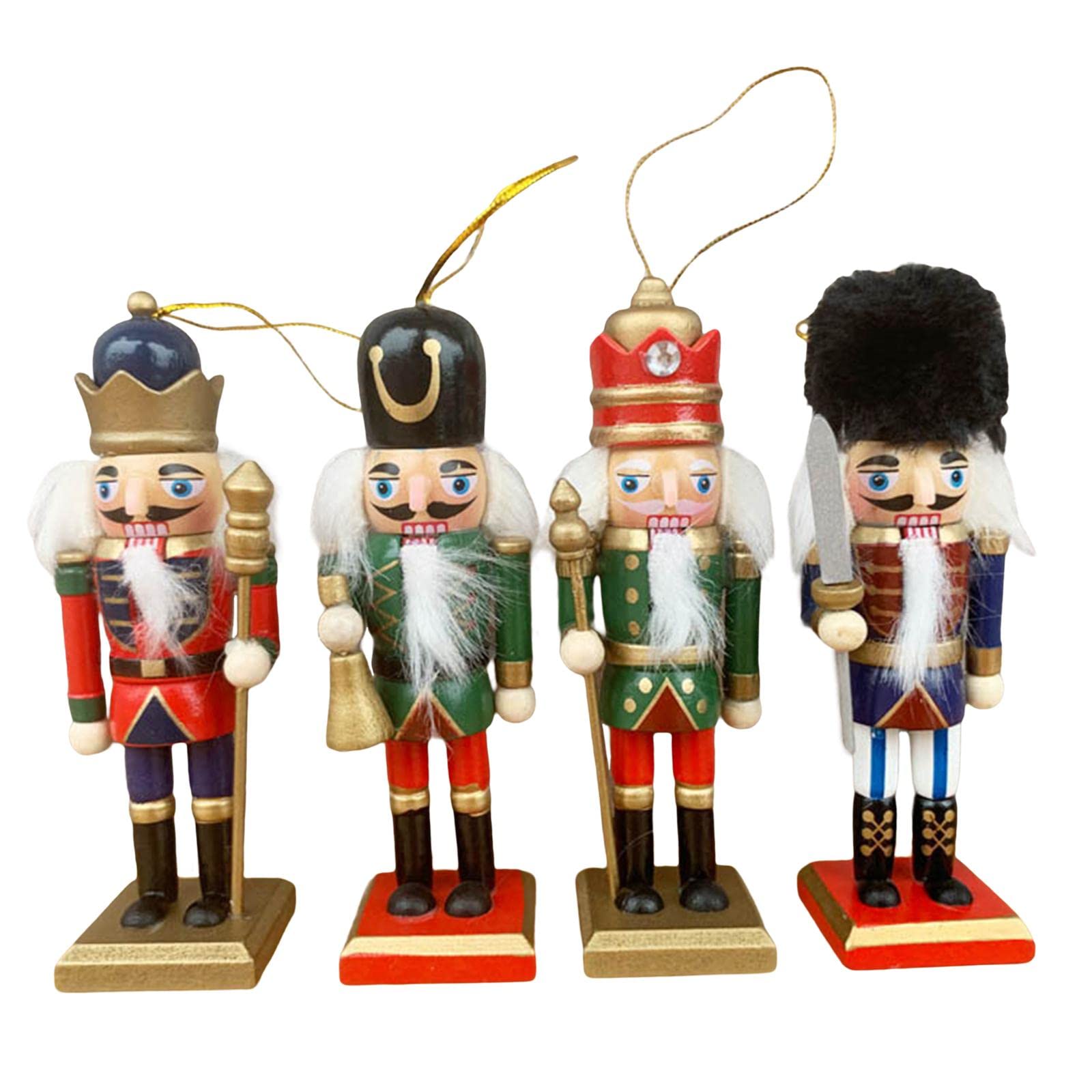 Figurines en bois artisanales de 12,5 cm, le kit de 6 poupées à offrir