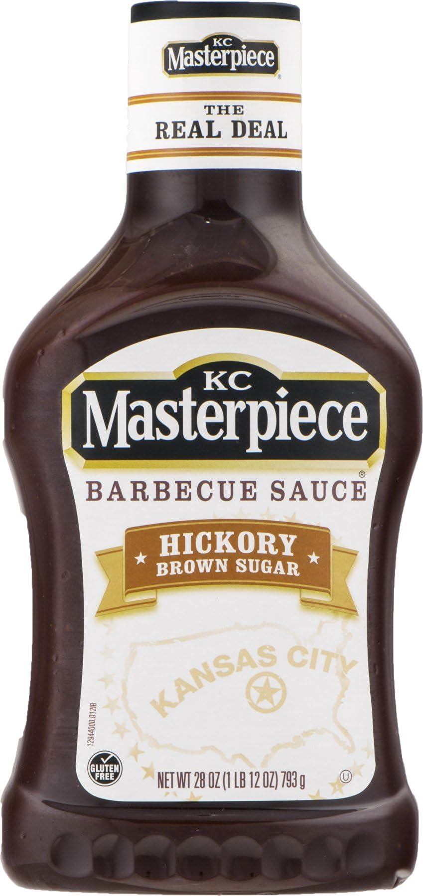 KC Masterpiece Hickory Brown Sugar BBQ Sauce 28oz