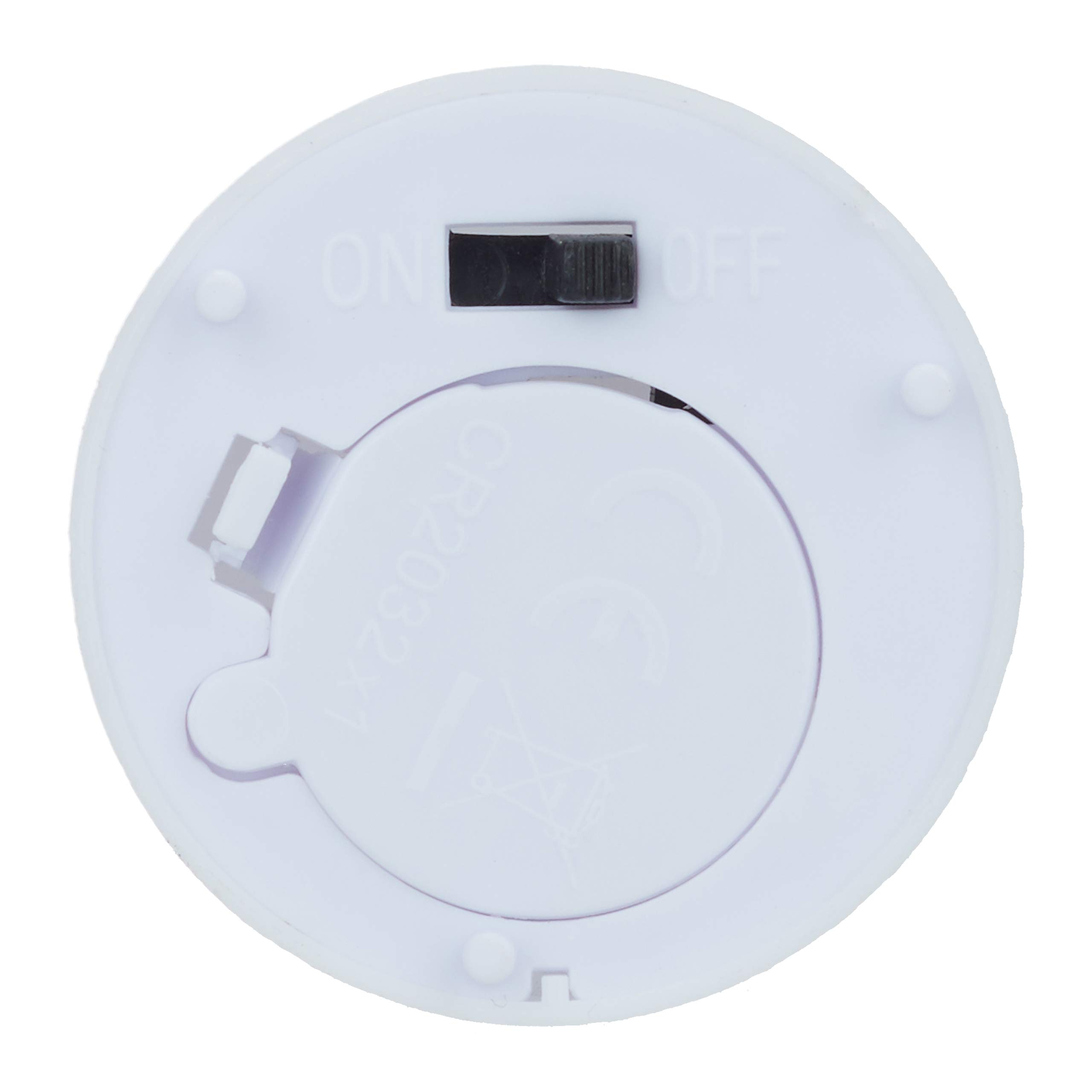 Relaxdays Podgrzewacze LED zmieniające kolory, bezpłomieniowa dekoracja, zestaw 2 szt., zasilanie bateryjne, elektroniczne nastrojowe światło, kolorowe