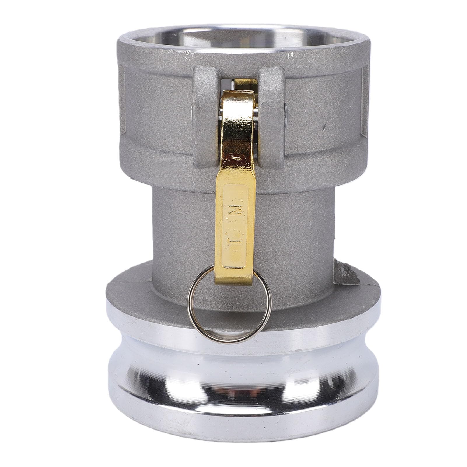Naroote DA Camlock Manguera, 3 Pulgadas Hembra X 4 Pulgadas Macho Latón Aleación de Aluminio Acero Inoxidable Acoplamiento Camlock, para Agua, Aceite, Gasolina y Aceite Hidráulico