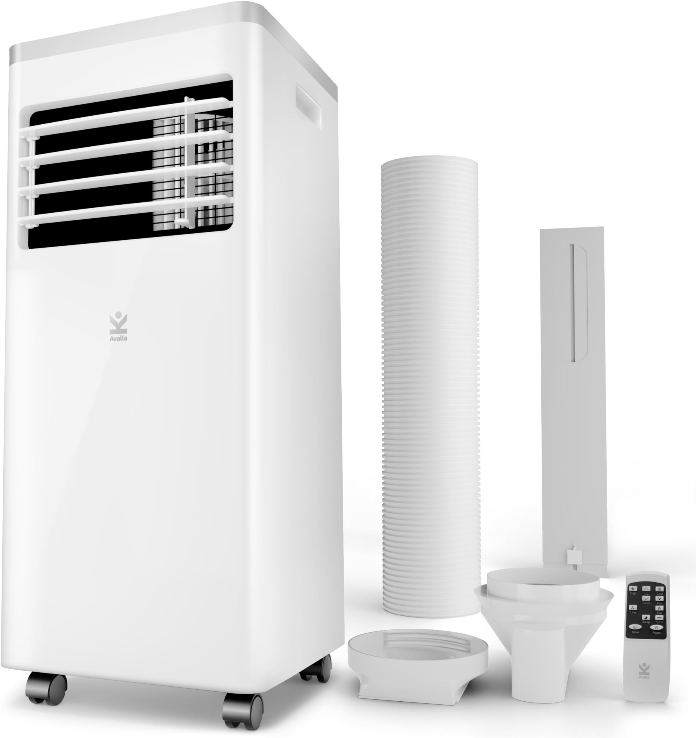 Avalla S-150 Portable Air Conditioner; Dehumidifier 22L, Industrial Class 2345W, 8000BTU, Covers 80m³