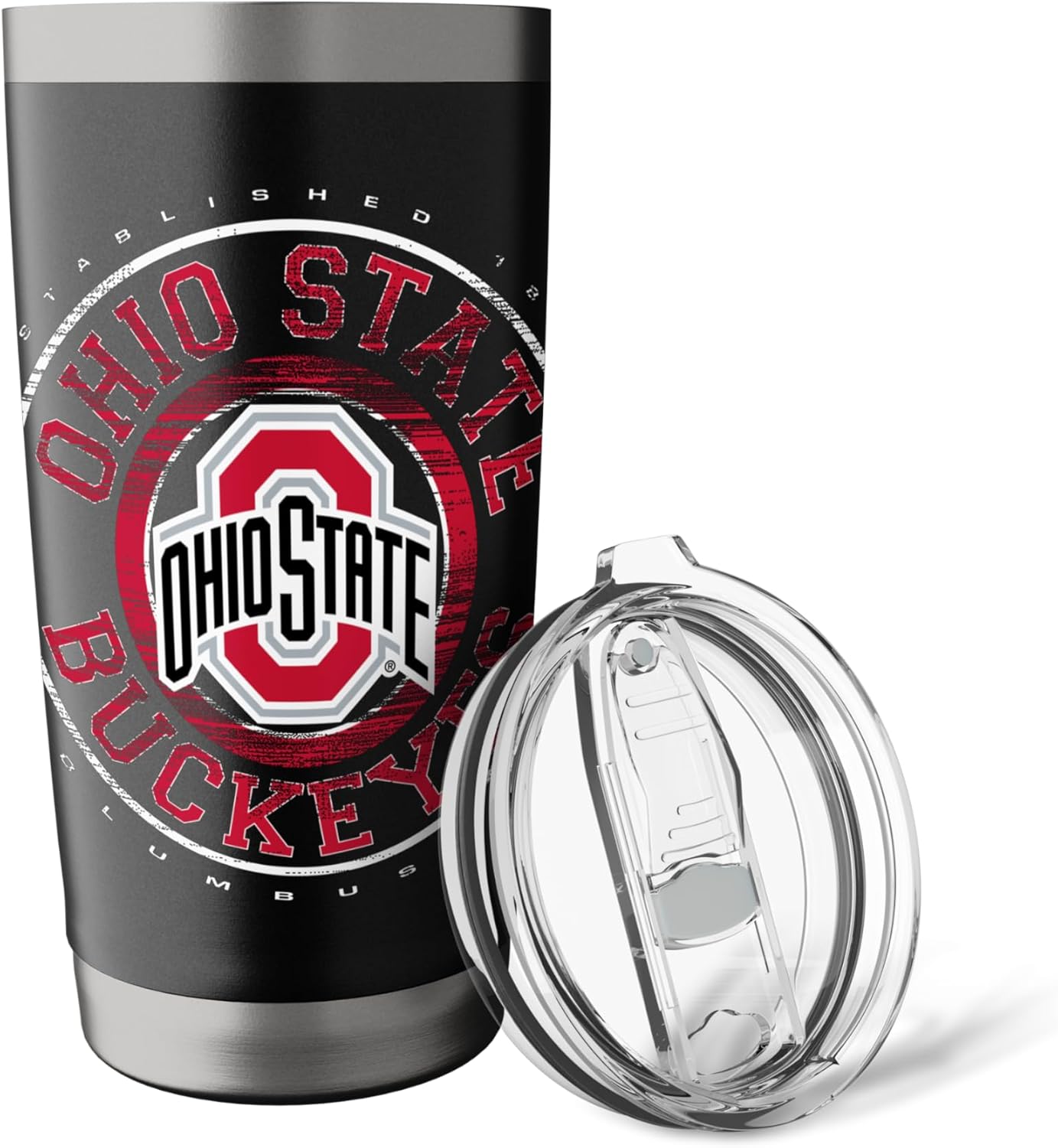 Ohio State Buckeyes Showtime Officially Licensed Stainless Steel Insulated Tumbler - Image 5
