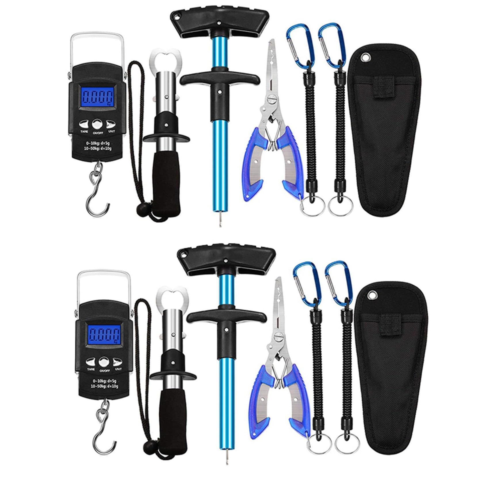 Pinza para peces y báscula de digital de mano para evitar pérdidas 8
