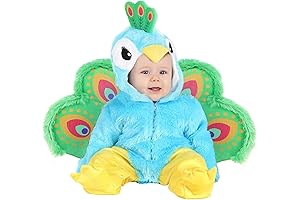 Halloween Peacock Costume for Infants: A Vibrant Choice for a Festive Occasion