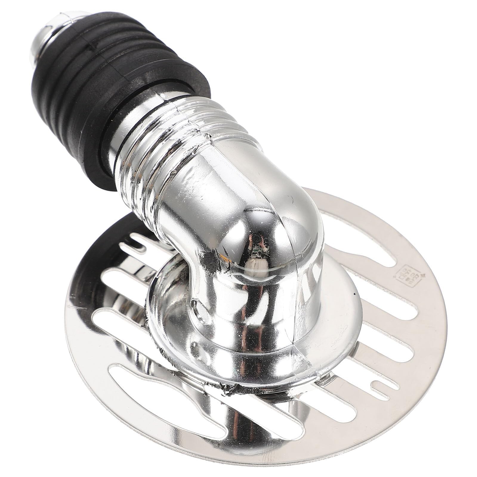 Washing Machine Drain Pipe Jali, Easy to Use Washing Machine Drain Connector, Washing Machine Drain Pipe Steel Fan Blade Hair Catcher Double-Layer Outlet Bathroom Kitchen-image-7