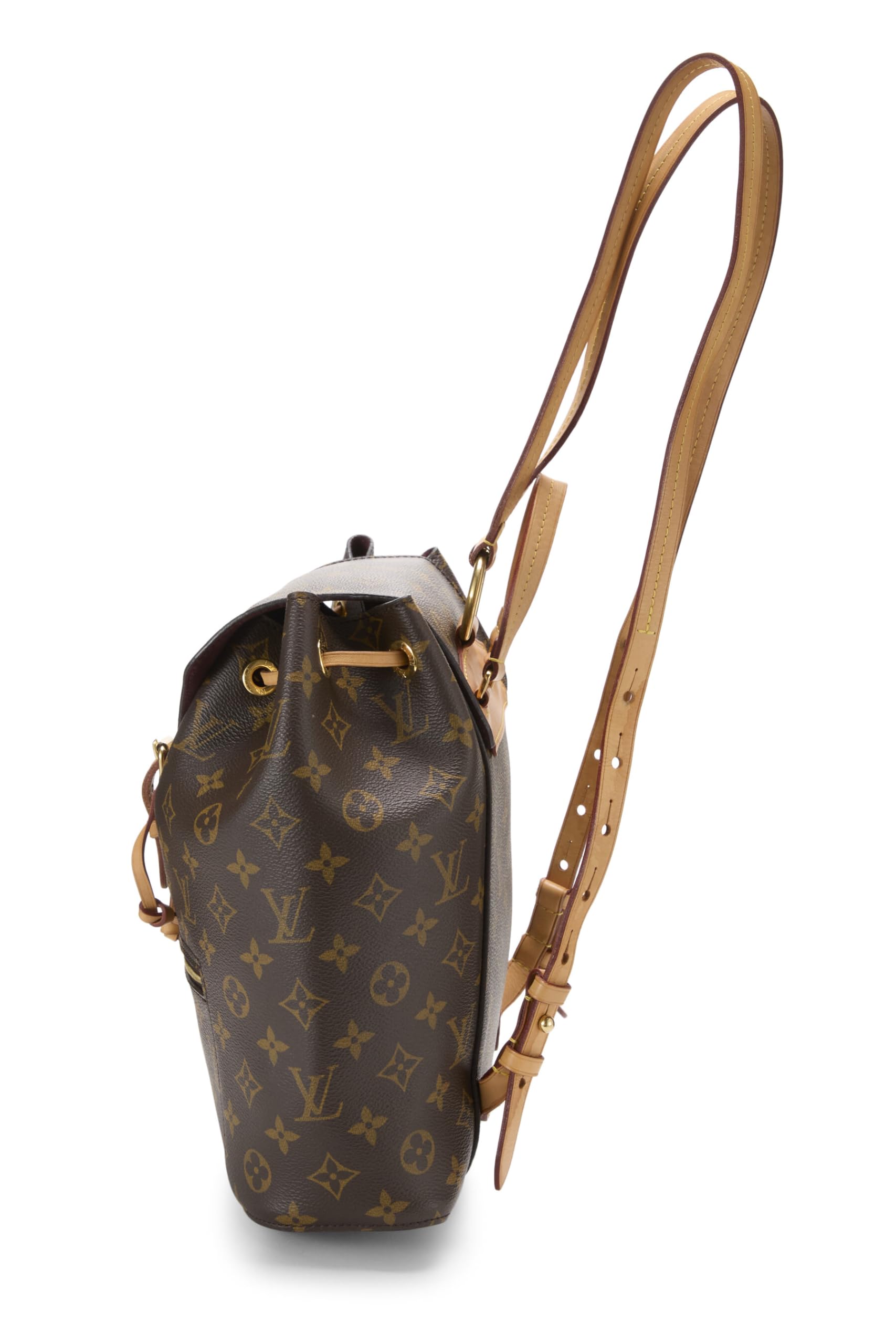 Louis Vuitton, Pre-Loved Monogram Canvas Montsouris MM NM, Brown