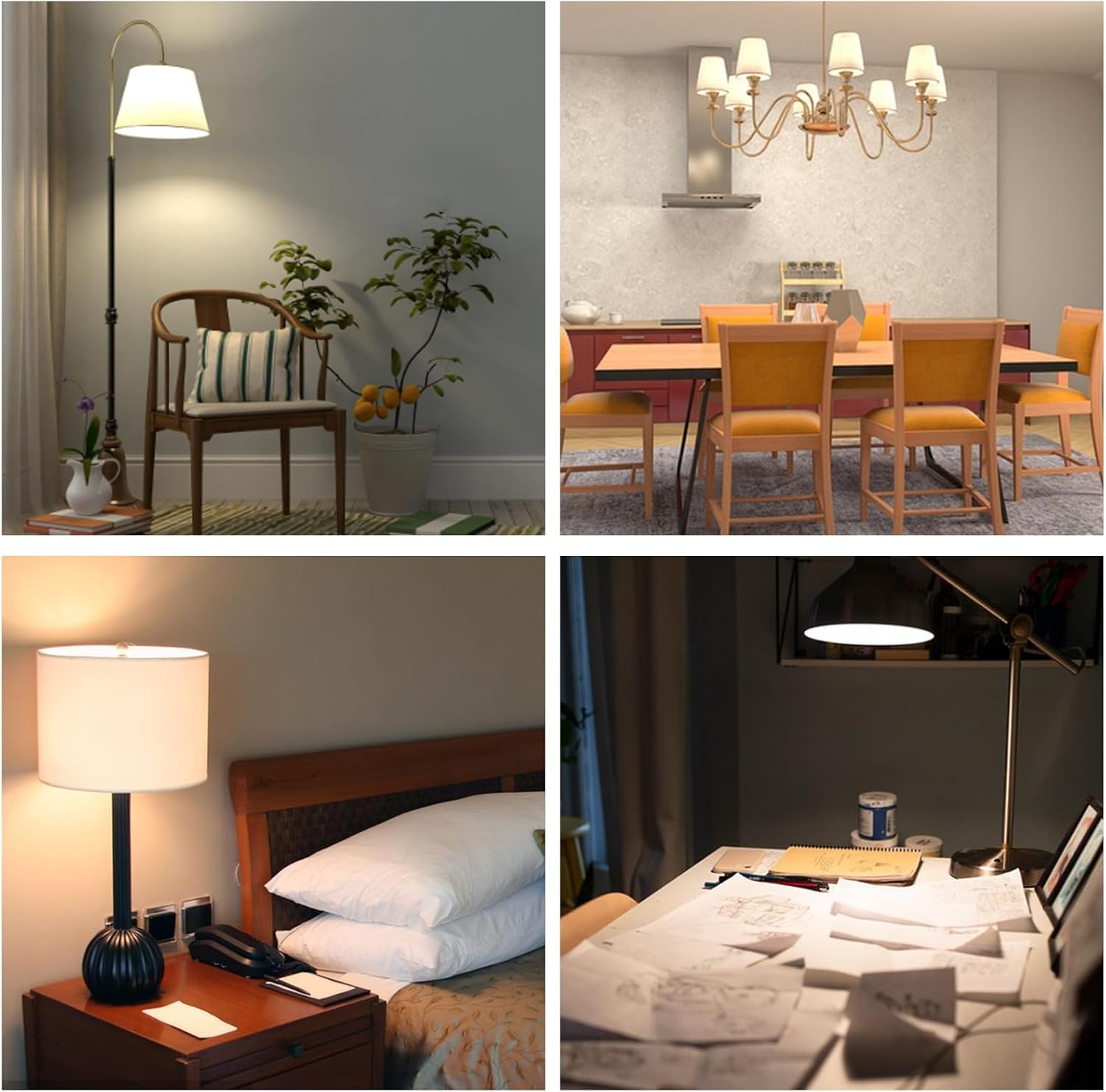 A19 LED Bulb， Remote Control Light Bulbs, 9W LED BULB（60W Equivalent）, 810LM, 3000K-6000K Dimmable 10%-90%, E26 Base,Light Bulb with Timer for Living Room, Bedroom, 1-Pack.