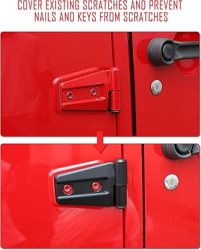 Vista 92 de JeCar - Bisagra para puerta, accesorios exteriores para Jeep Wrangler
