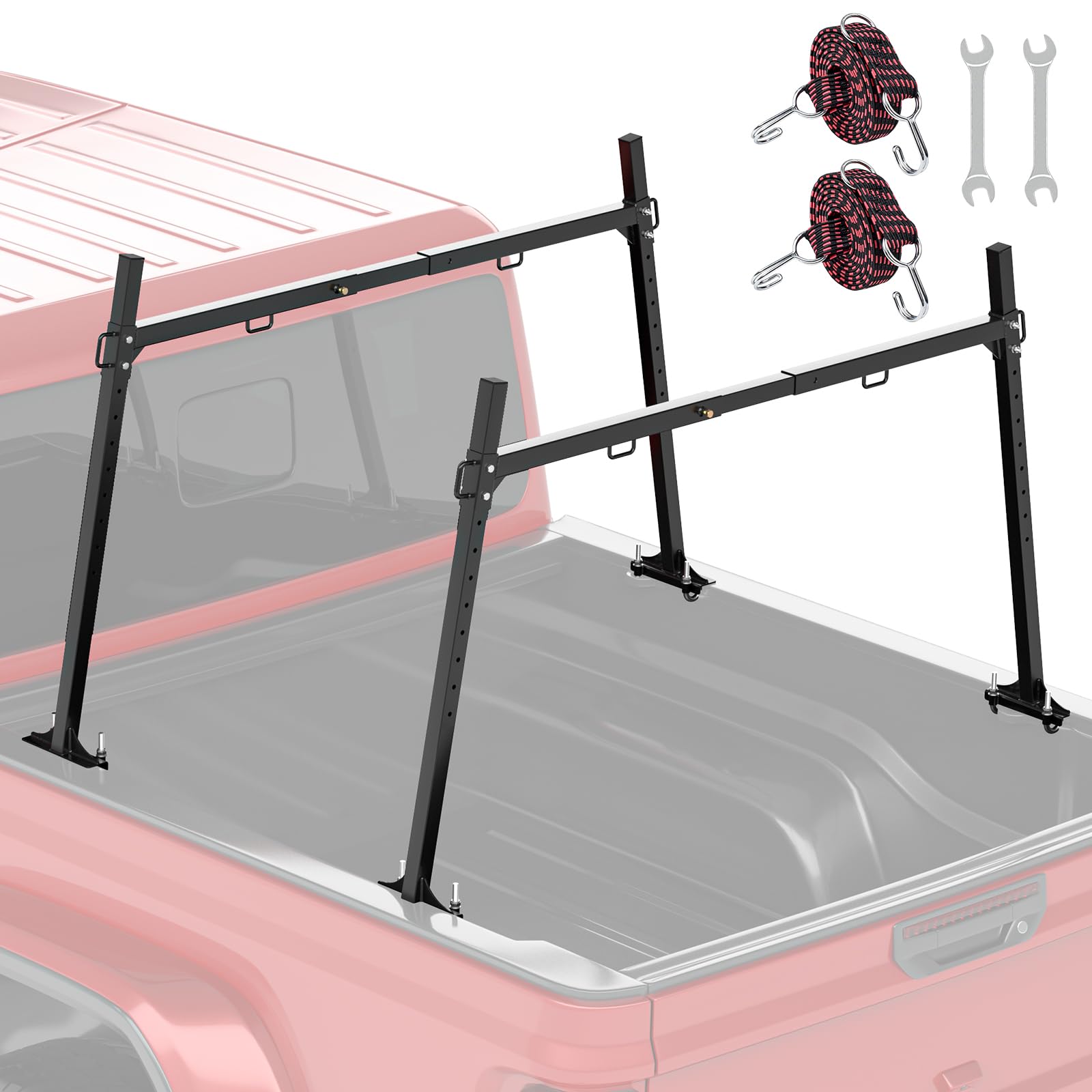 Rvdeaa Non-Drilling Truck Ladder Rack for Kayak Surfboard