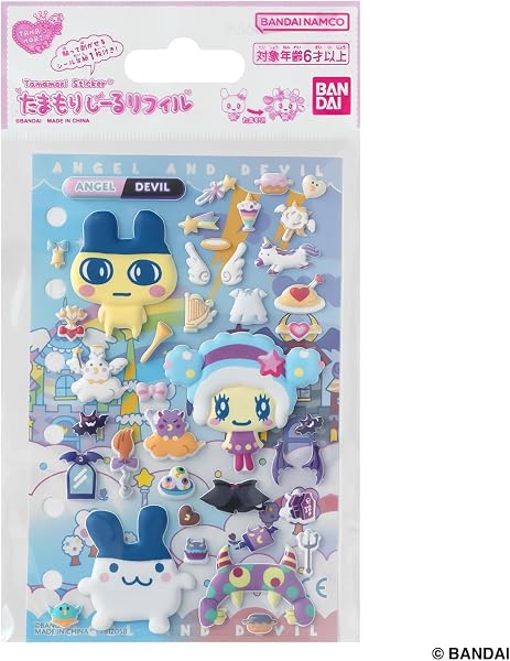[バンダイ(BANDAI)] たまもりしーるリフィル エンジェル＆デビルセット 対象年齢 6 才以上 たまごっち - 2
