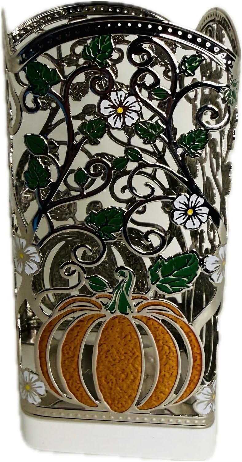 Bath & Body Works Pretty Pumpkin Metal Hand Soap Holder