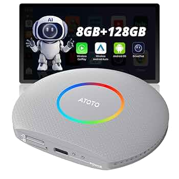 CB6 CarPlay AI Box Android13 AIボックス Amazon.co.jp: CB6 Ai Box CarPlay ワイヤレス Ai ボックス 車