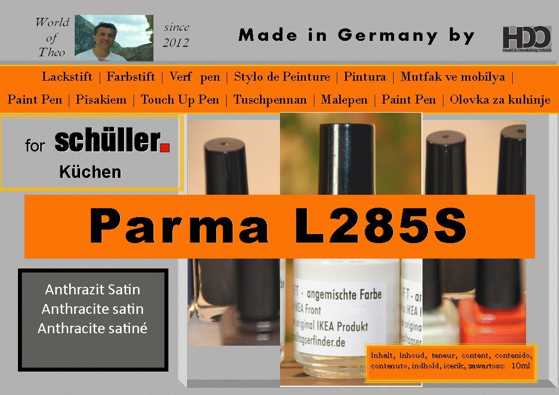 Repair Paint For Schüller Parma L285S